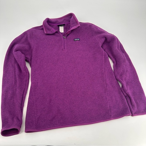Patagonia Purple Better Sweater Fleece Women’s Size Large - Picture 1 of 4